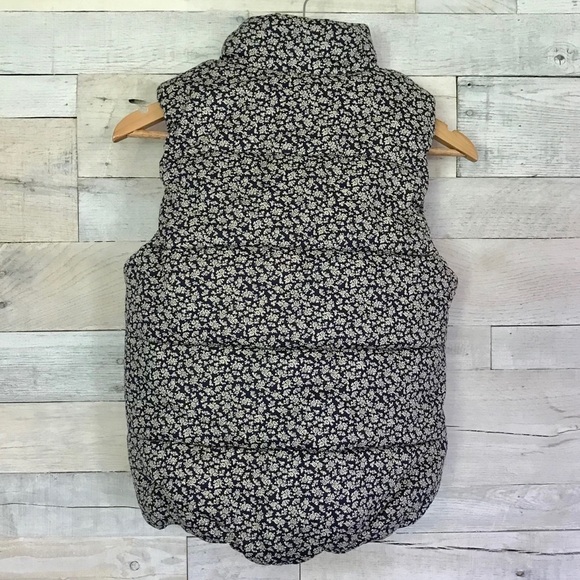 NEW Princess Vera Wang Floral Puffer Vest Small - Picture 2 of 7
